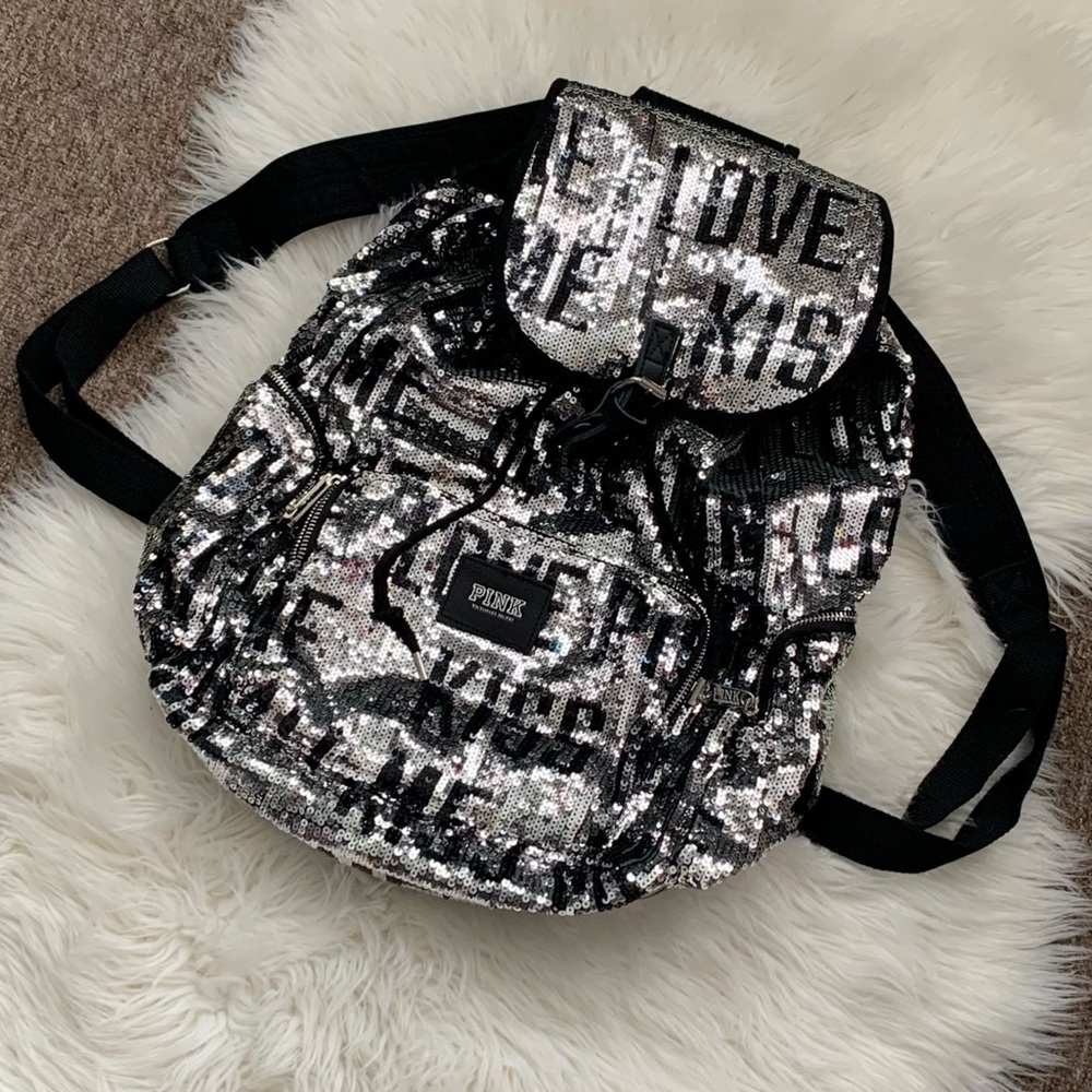 1977.NWT Victoria secret Pink fashion show bling backpack